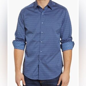 Robert Graham Men’s Size Large Long Sleeve Classic Fit Shirt Excellent Condition